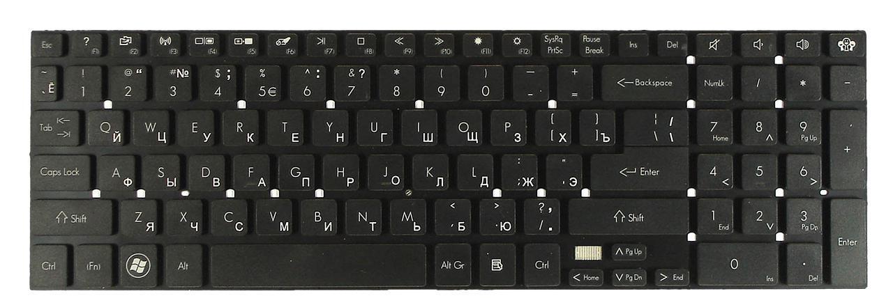 Клавиатура для ноутбука Acer Packard Bell EasyNote TS45SB матовая (KB.I170G.310)