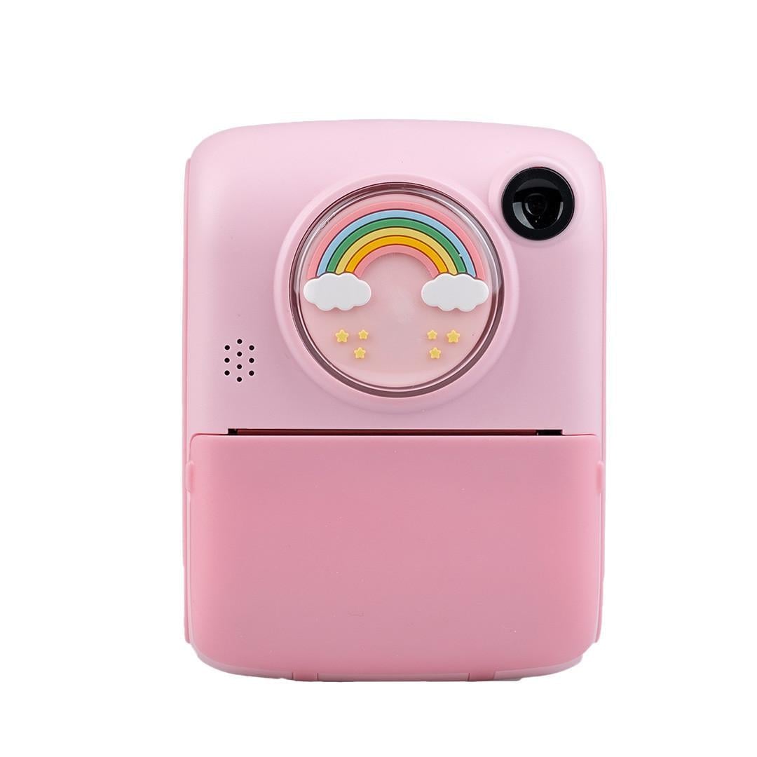 Фотоаппарат детский аккумуляторный Yimi X17 Print Camera Mini Full HD Розовый (1879672413)