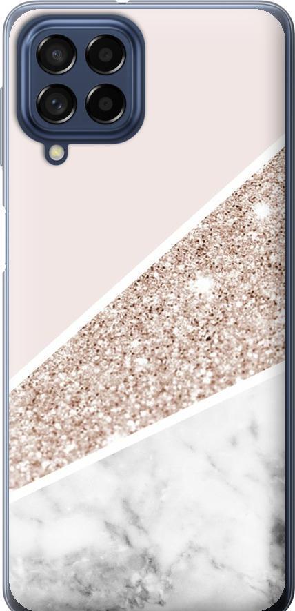 Чехол на Samsung Galaxy M53 M536B Пастельный мрамор (4342u-2608-42517)