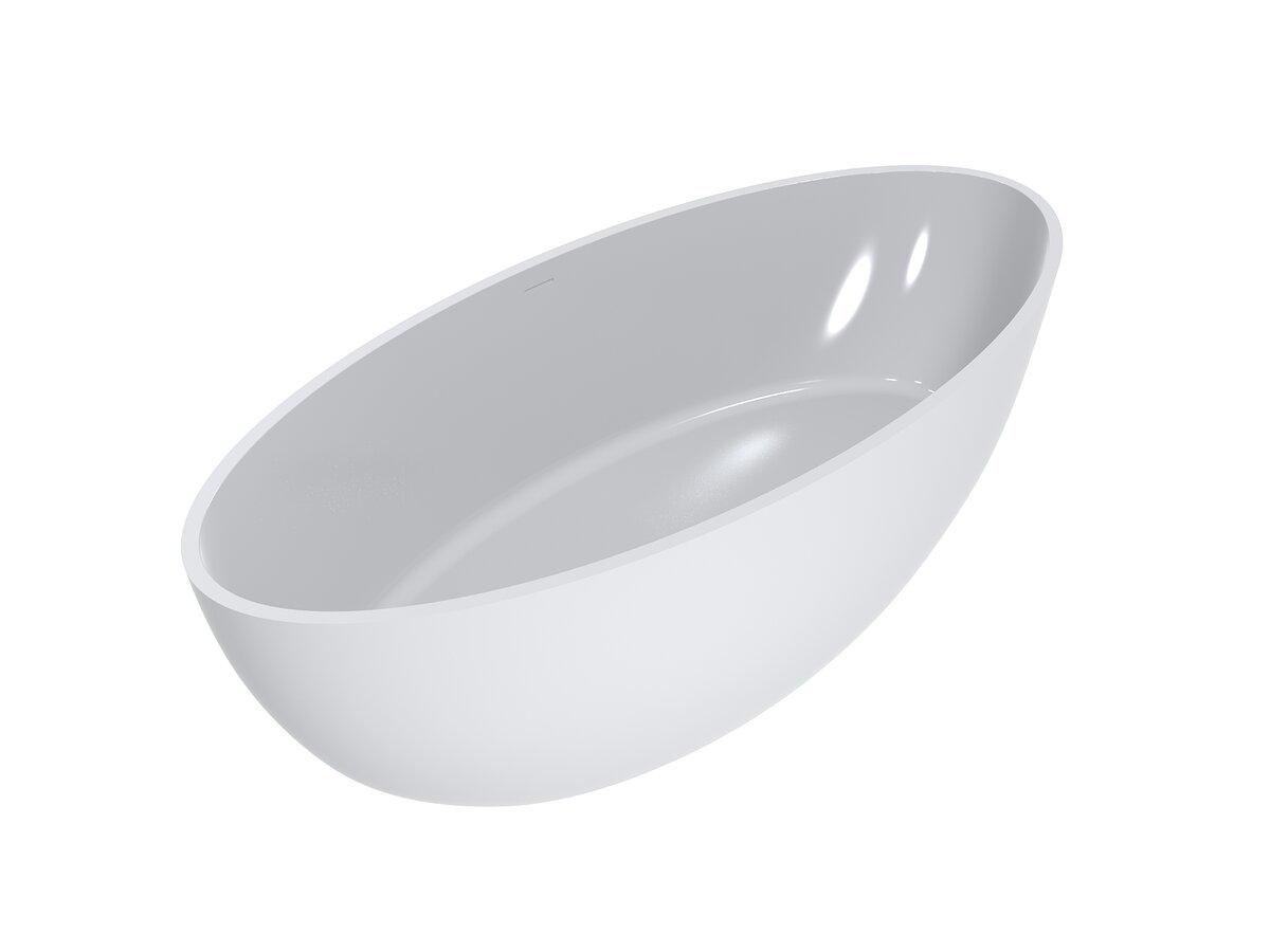 Ванна из искусственного камня Miraggio Madonna Белый глянцевый (0000737)