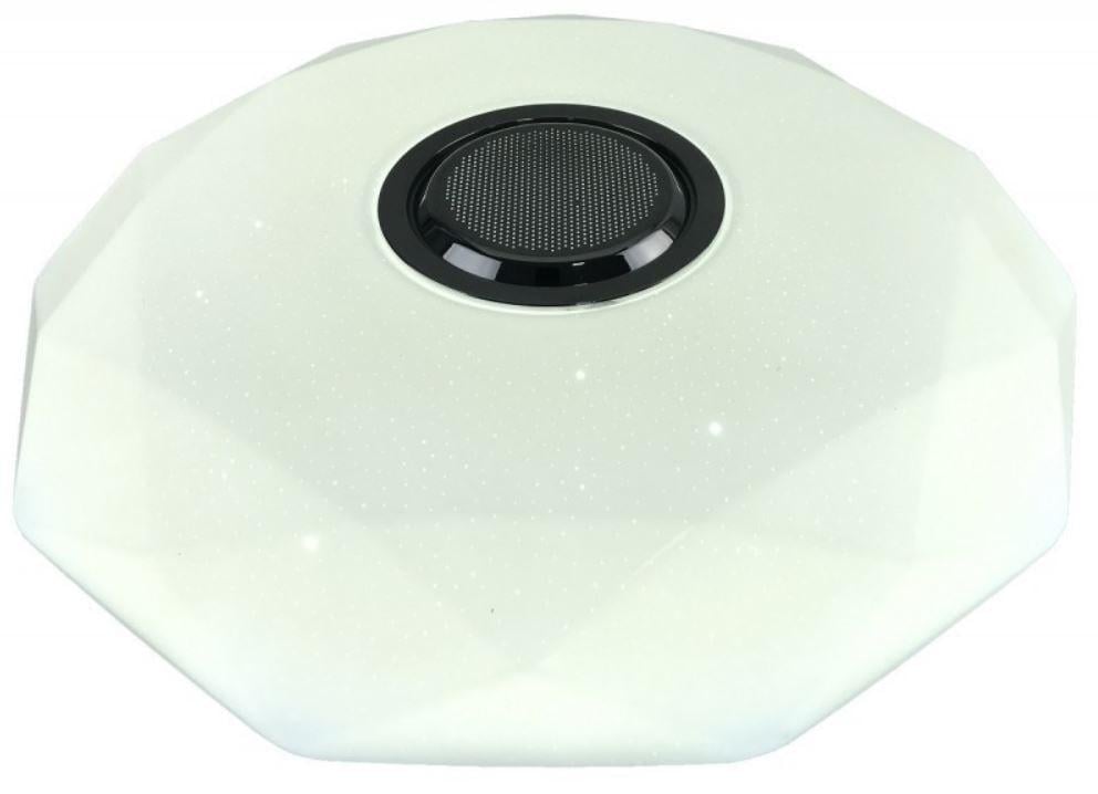 Светильник светодиодный Luxel 410х95 мм IP20 с Bluetooth динамиком и пультом управления 48W (CLNR-48)