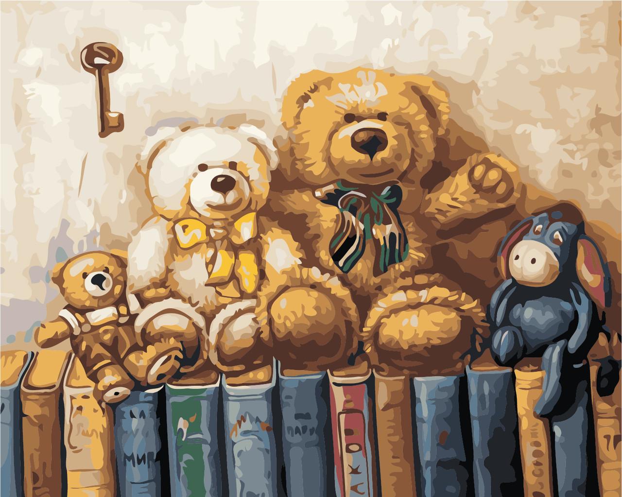 Картина по номерам ArtStory Любимые игрушки 40x50 см (AS0912)