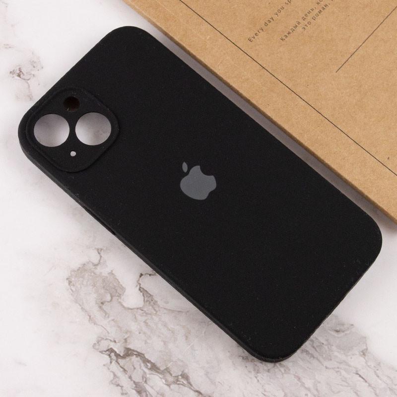 Протиударний Чохол Silicone Case Full Camera Protective (AA) для Apple iPhone 15 Plus (6.7") Чорний / Black - фото 4