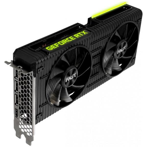 Видеокарта Palit GF RTX 3060 Ti 8GB GDDR6 Dual OC V1 Palit (NE6306TS19P2-190AD) (LHR) - фото 6