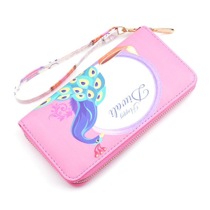 Кошелек женский SUNROZ Peacock Fashion Clutch кожа Стиль 1 (868371975)
