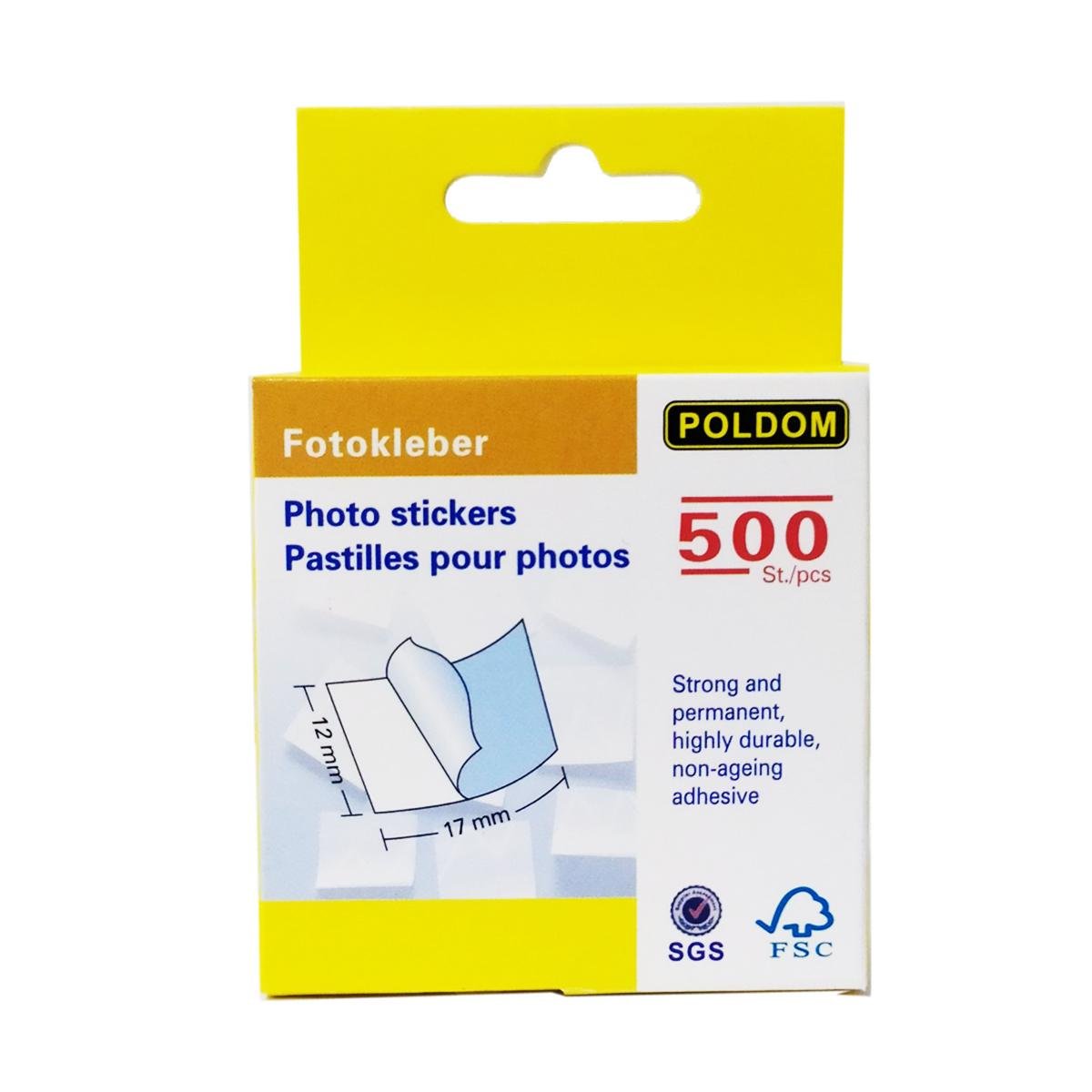 Фотоскотч Poldom photo stickers 500