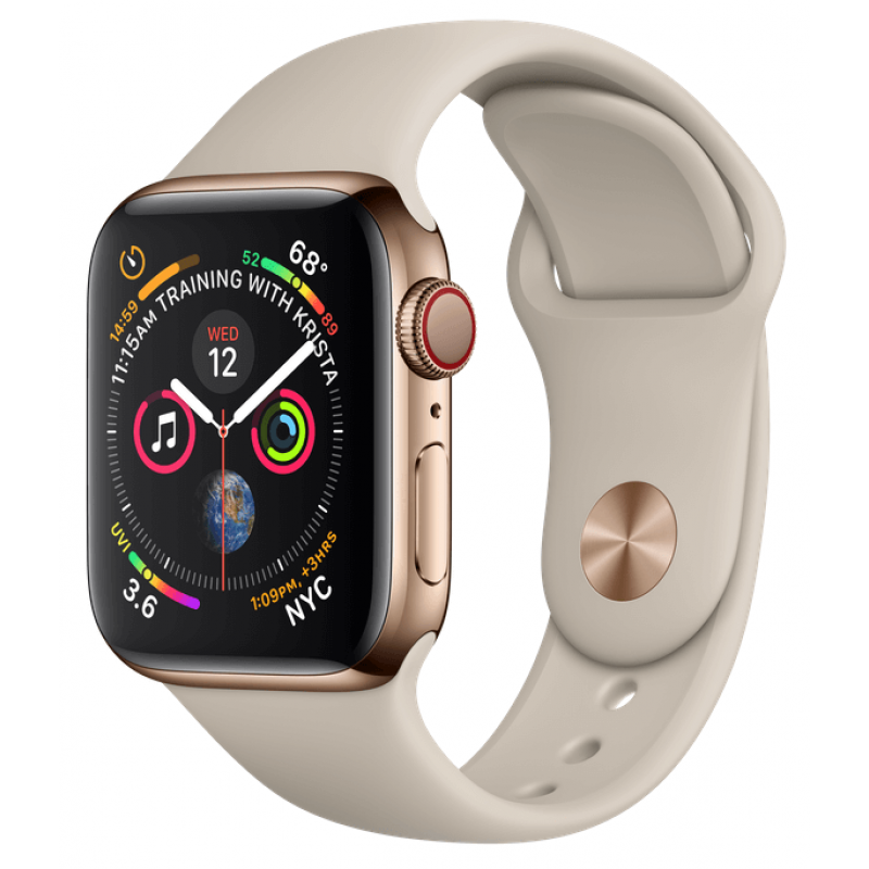 Ремешок GoVern Sport Band для Apple Watch 38/40/41 мм S/M Stone