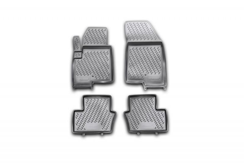 Килимки в салон Novline для Jeep Compass 2011-/Patriot 2007- 4 шт. поліуретан (CARJEP00003h)