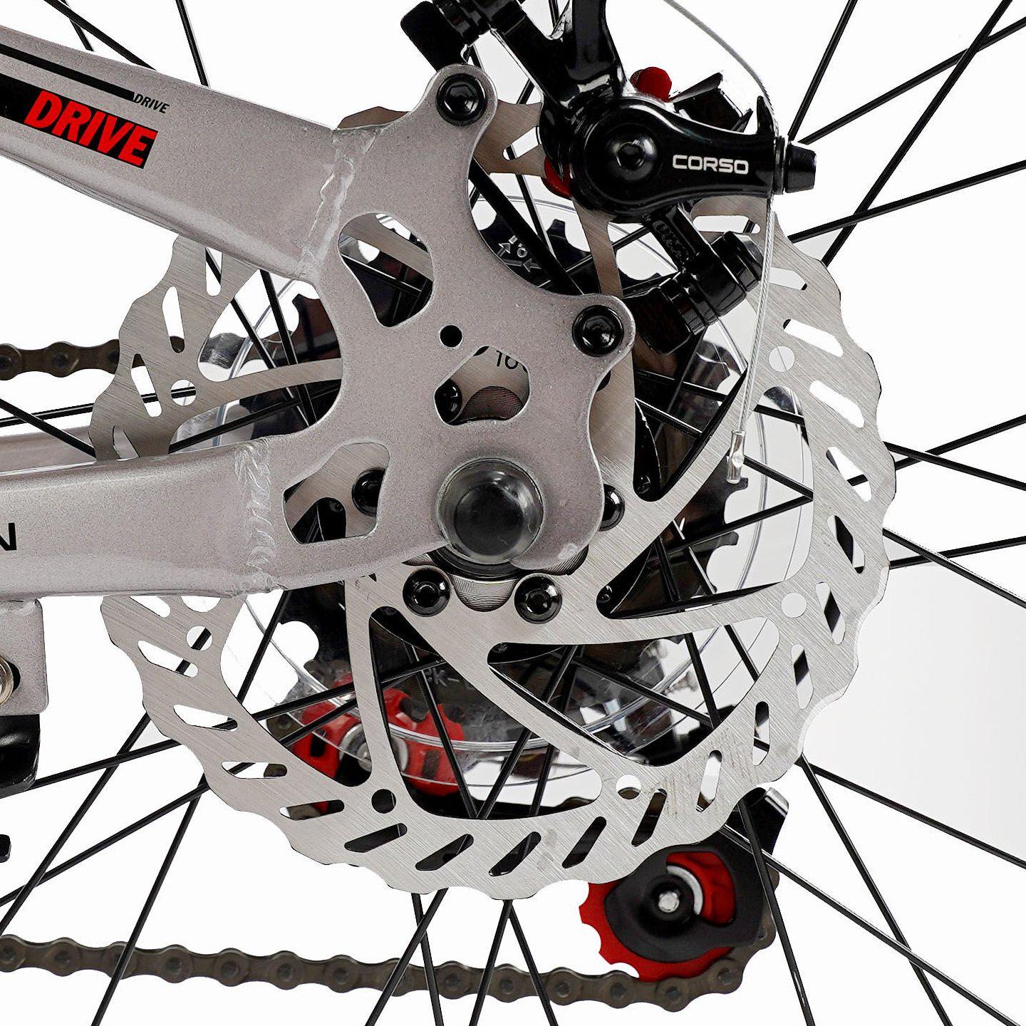 Велосипед горный подростковый Corso Patrol 24" Серый - фото 6