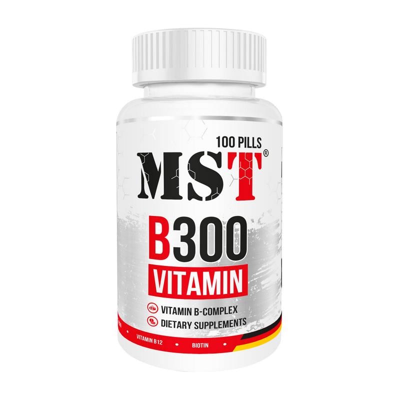 Витамины группы B MST Vitamin B300 100 табл.