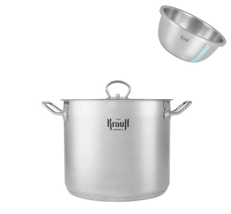 Каструля Krauff Gegenbild 28 см 11 л з мискою 5,8 л (55-333-380) - фото 1 Каструля Krauff Gegenbild 28 см 11 л з мискою 5,8 л (55-333-380) - фото 1