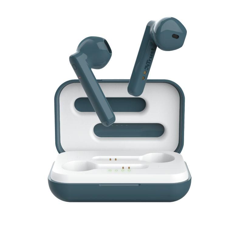 Наушники беспроводные Trust Primo Touch True Wireless в кейсе Синий (23780) Наушники беспроводные Trust Primo Touch True Wireless в кейсе Синий (23780)
