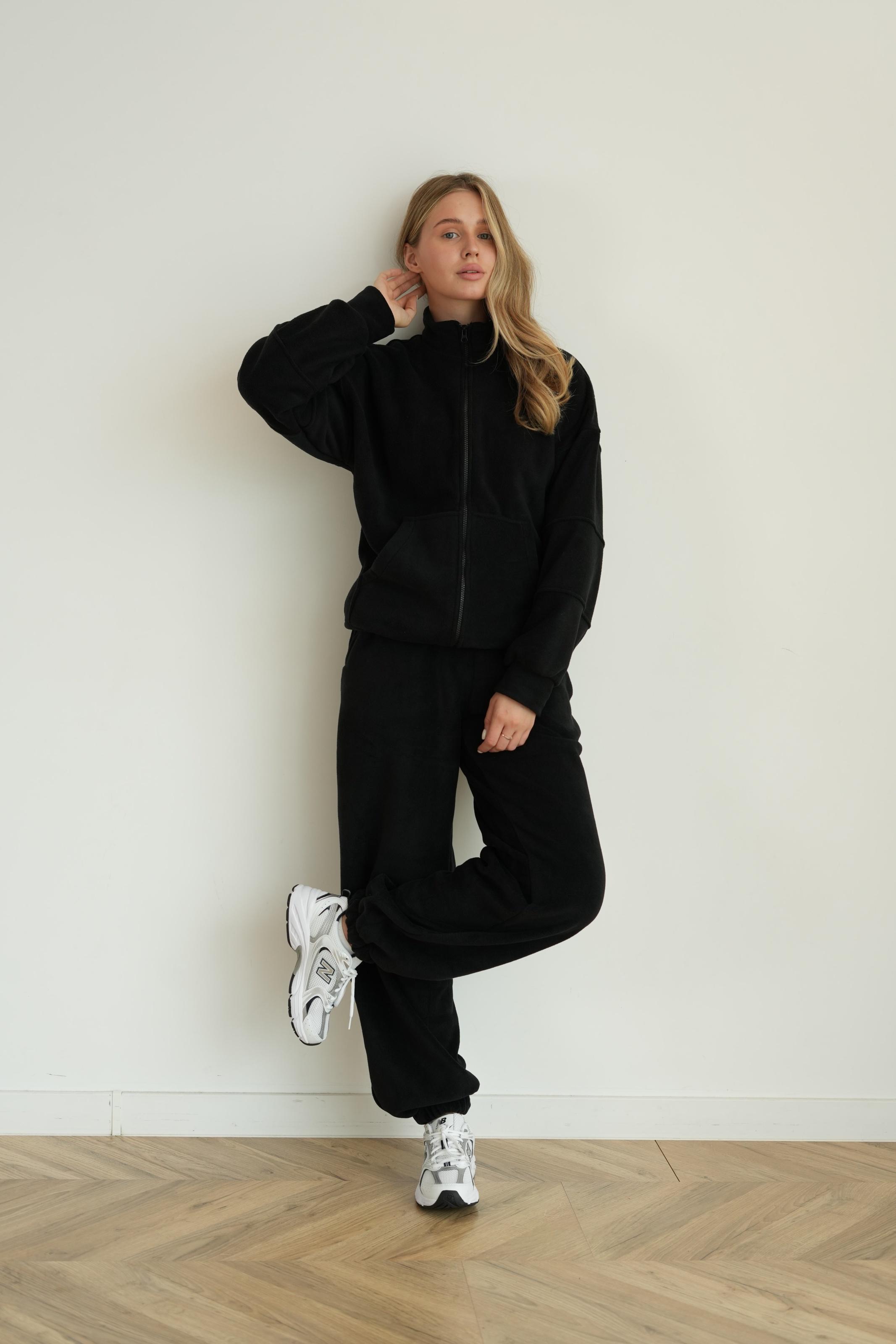 Костюм флісовий CASUAL L/XL Чорний (10301LXL) - фото 7