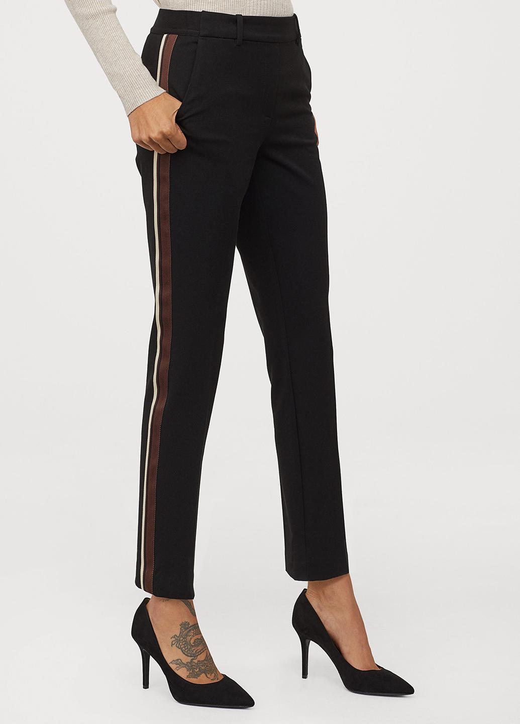 Брюки женские H&M р.34 Черный (752814b42)