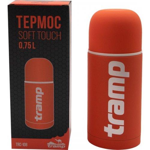 Термос Tramp Soft Touch 0,75 л Orange (TRC-108-orange) - фото 2