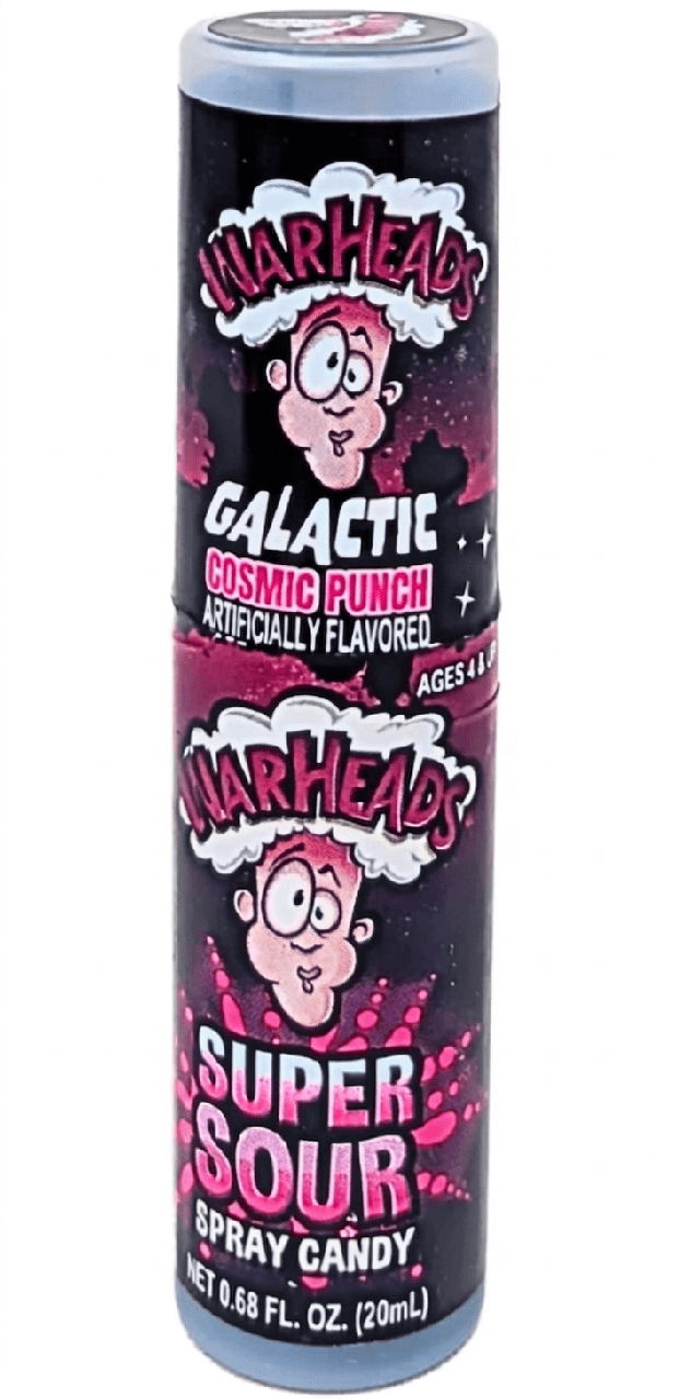 Цукерка кисла спрей Warheads Super Sour Galactic Cosmic Punch 20 мл (2994508671)