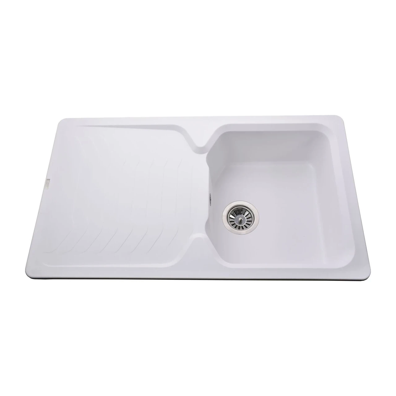 Мойка гранитная Globus Lux BOREN А0007 860х500 мм Белый (04000051)