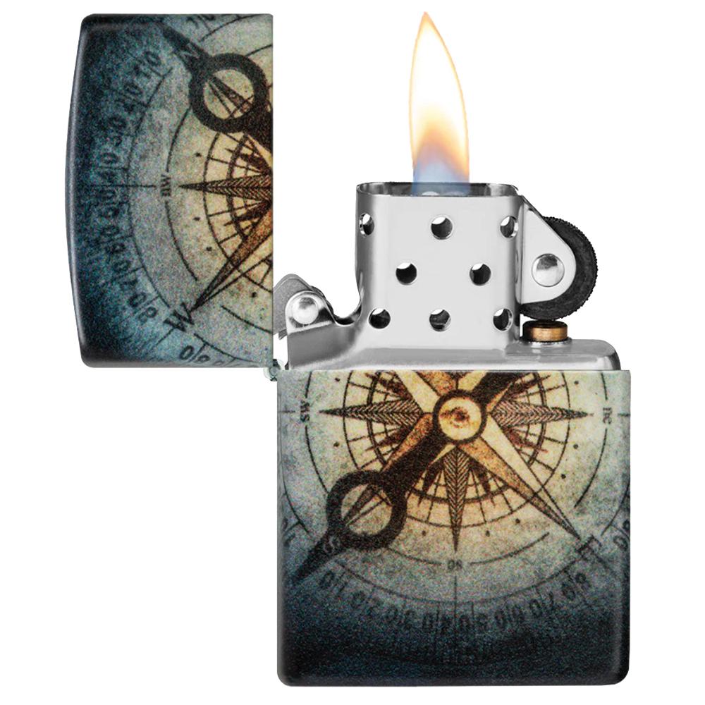 Запальничка ZIPPO Compass Ghost Design (48562) - фото 6