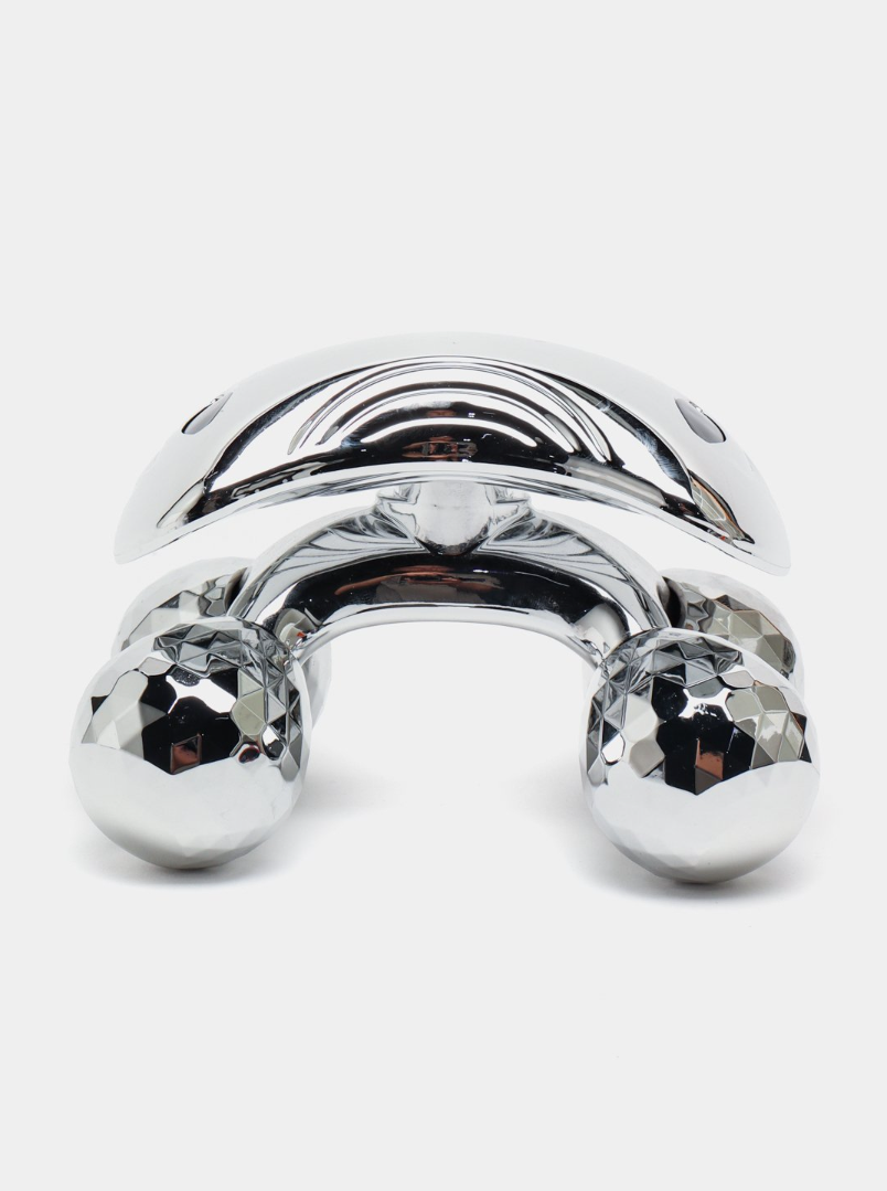 Массажер роликовый ZL 118 3D для лица и тела Серый (UMASS-10) - фото 2 Массажер роликовый ZL 118 3D для лица и тела Серый (UMASS-10) - фото 2