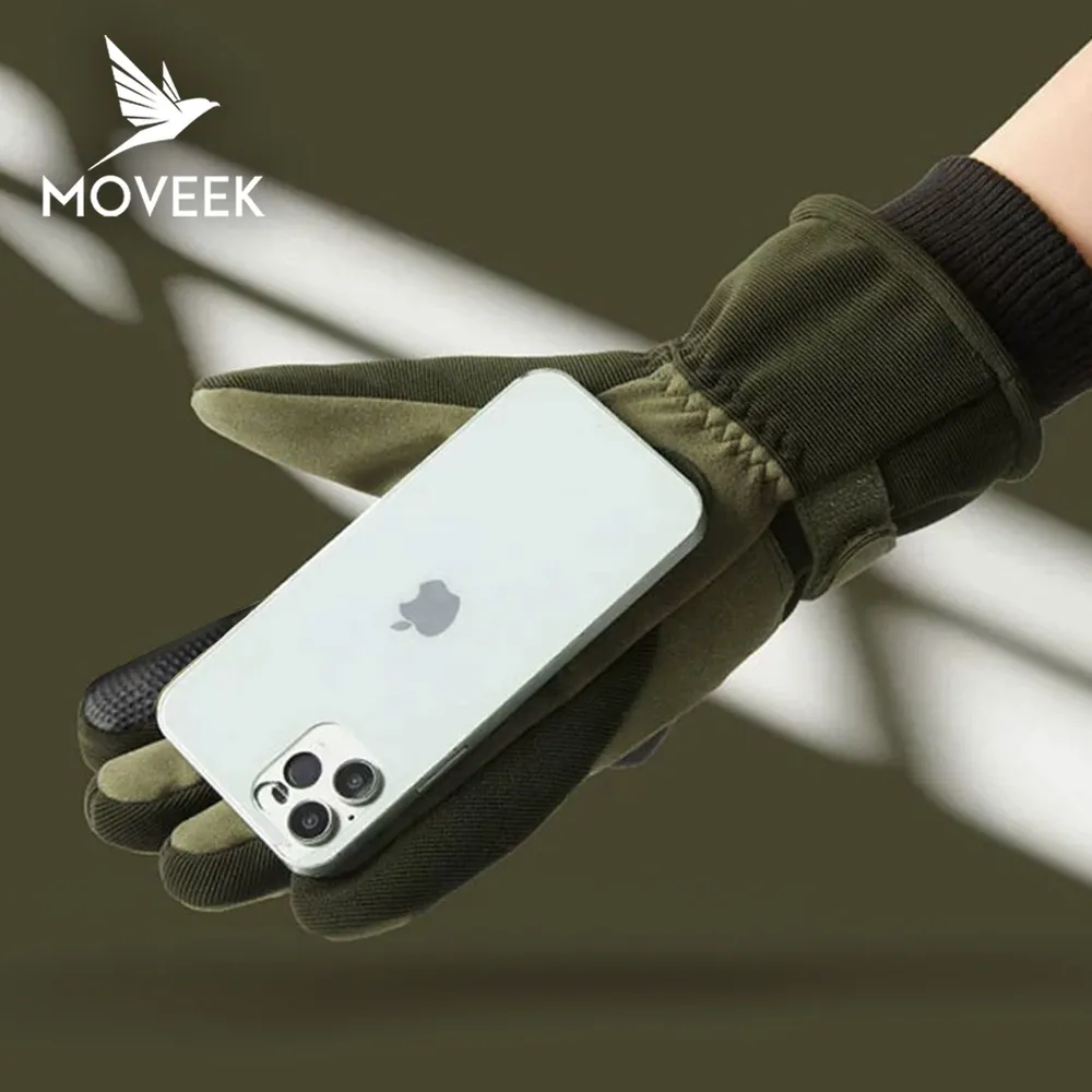 Перчатки зимние полнопалые с флисом М Оливковый - фото 5 Перчатки зимние полнопалые с флисом М Оливковый - фото 5