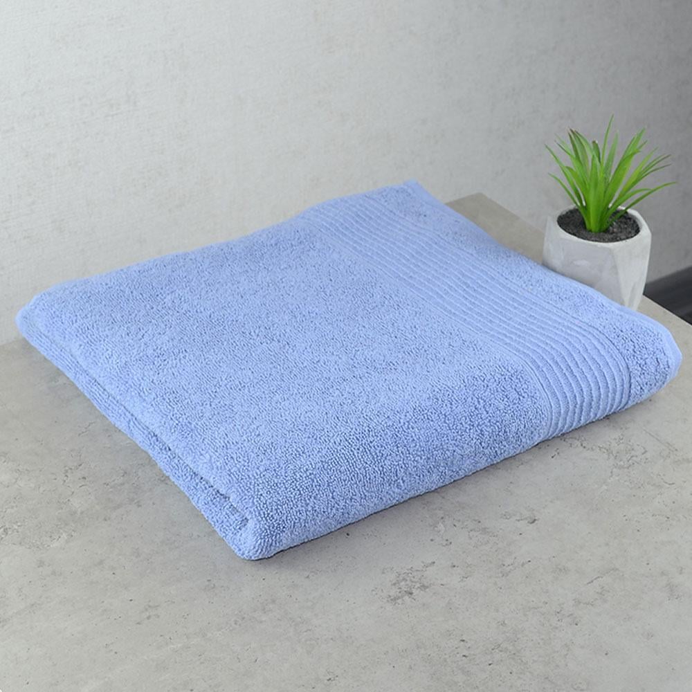 Полотенце махровое для душа GM Textile Line 400 г/м2 100х150 см Деним