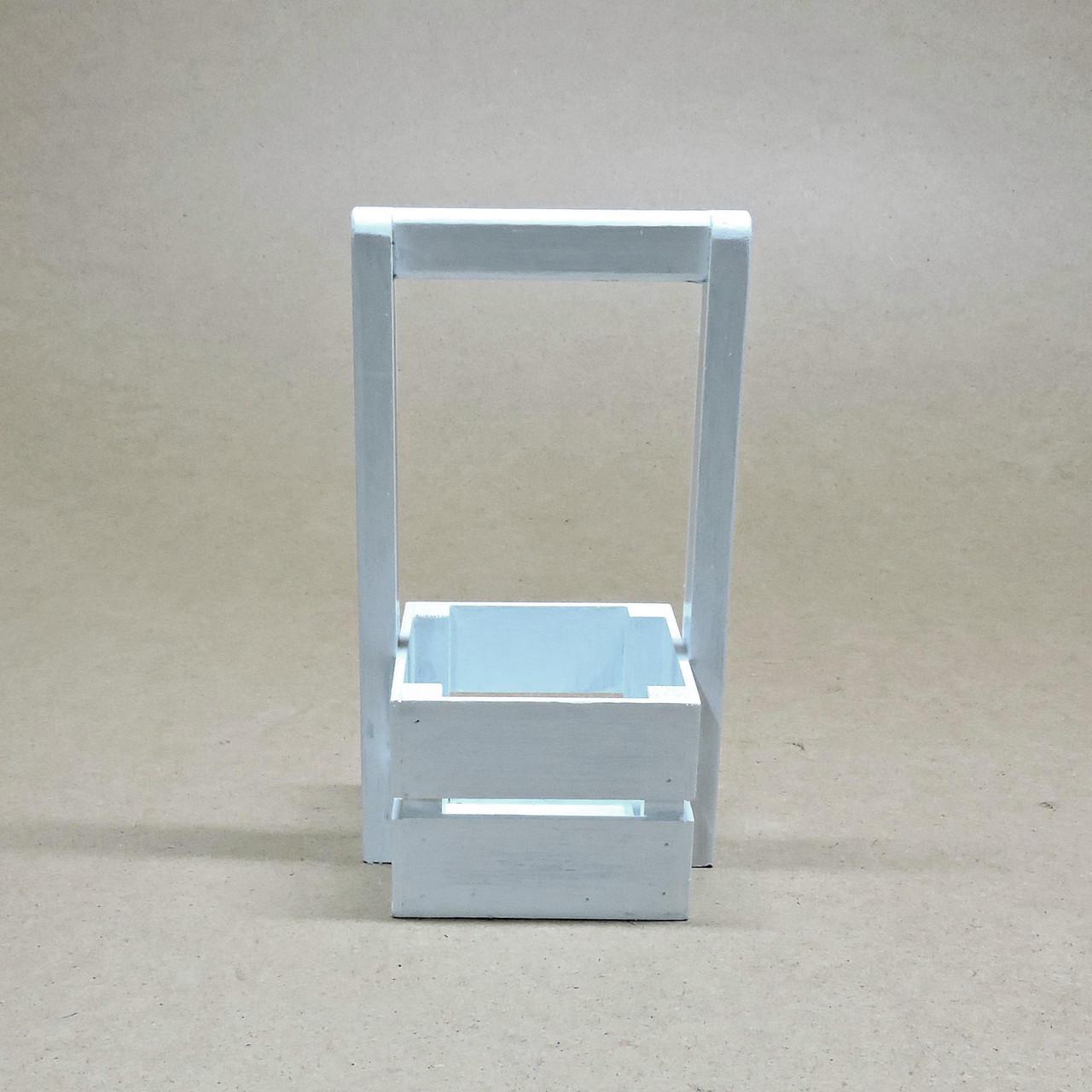 Корзинка подарочная из дерева Шервуд 12х12 см Зефир (ПДК-0021120) - фото 6