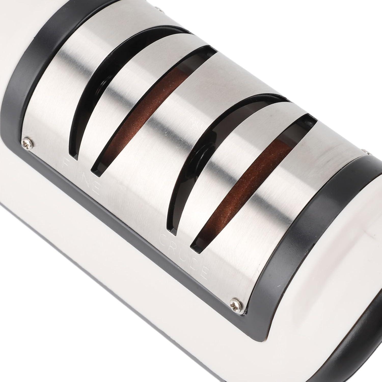 Точила для ножей и ножниц с аккумулятором Бело-Черный (3081)