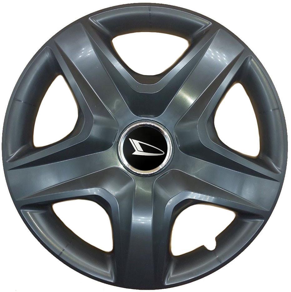 Колпаки с логотипом SJS Daihatsu 418 R16 4 шт. Черный (31005916)