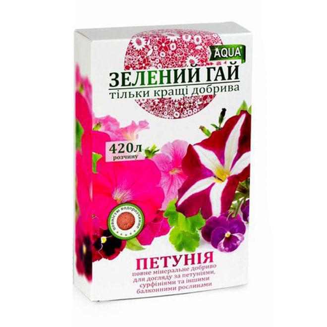 Удобрение для растений Florа Зеленый гай Аква Петуния 300 г (1839)