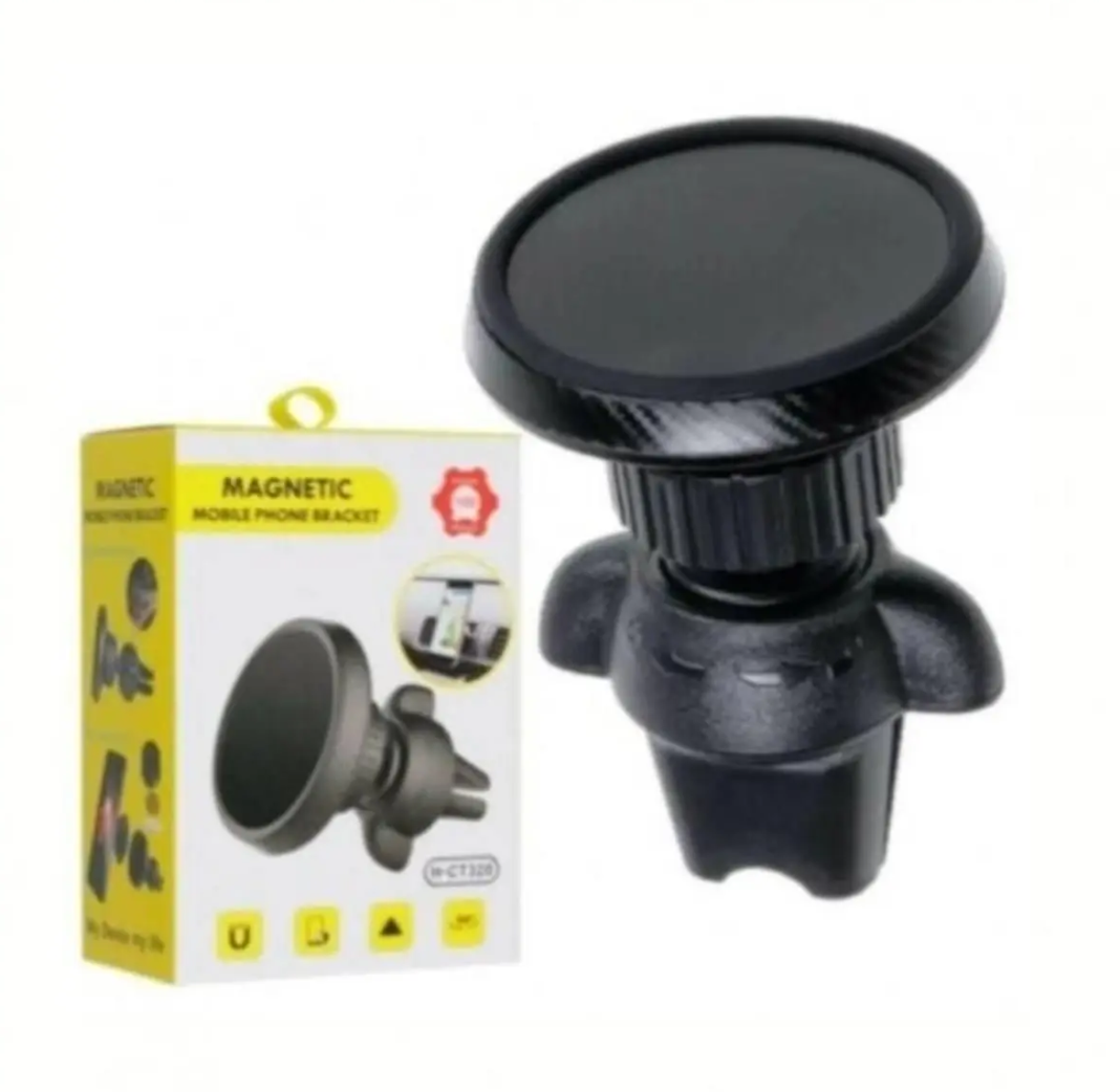 Тримач для телефона в машину Magnetic H-CT 320 Чорний (659584) Тримач для телефона в машину Magnetic H-CT 320 Чорний (659584)