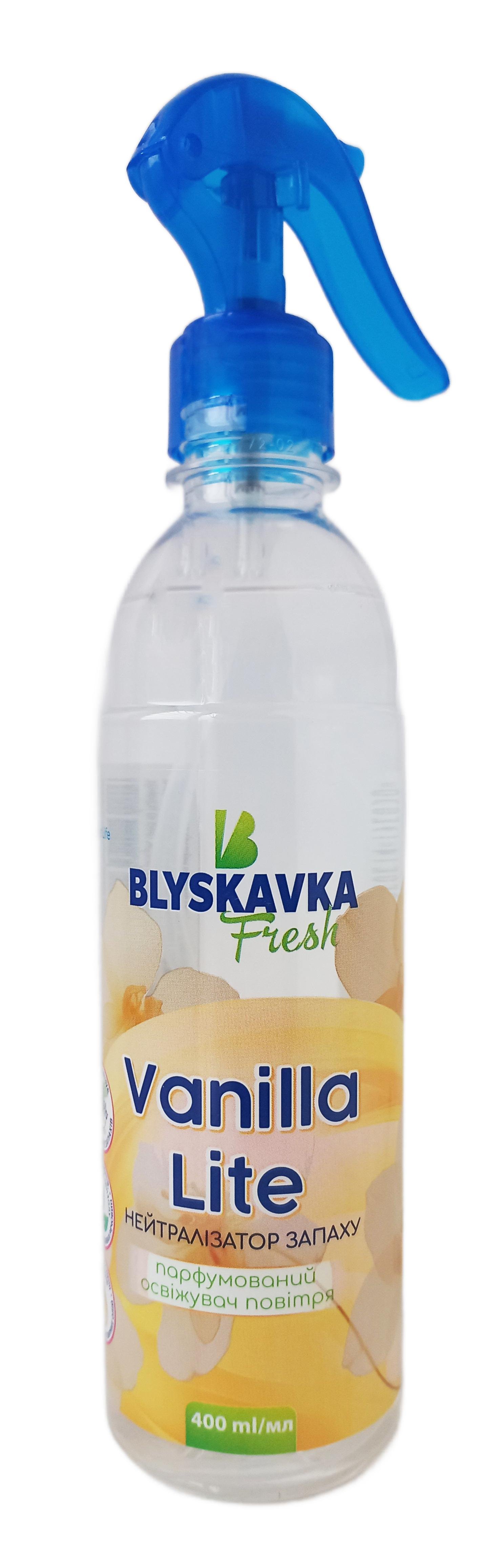 Освежитель воздуха BLYSKAVKA Vanilla Lite 400 мл (129490)