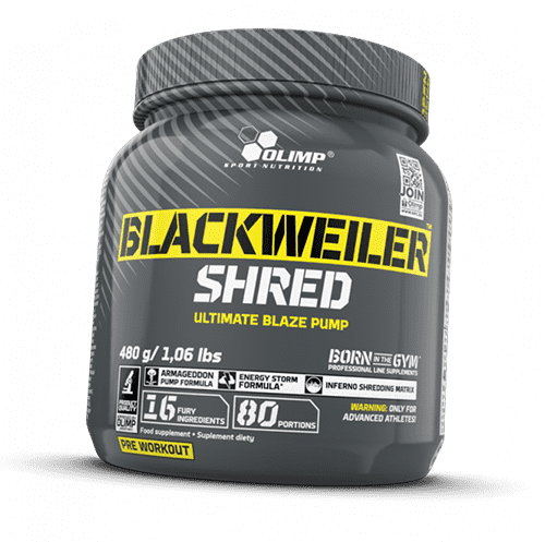 Предтренировочный комплекс Olimp Nutrition Blackweiler Shred Апельсин 480 г (11283007)