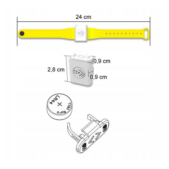 Браслет от комаров Gotel ультразвуковой - фото 4 Браслет от комаров Gotel ультразвуковой - фото 4