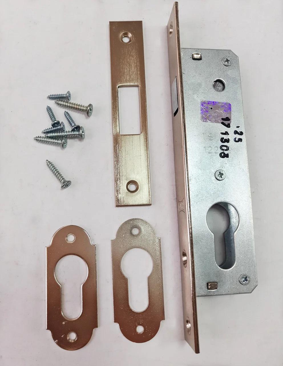 Замок врезной Kale 201 20 мм под цилиндр (40131) - фото 3