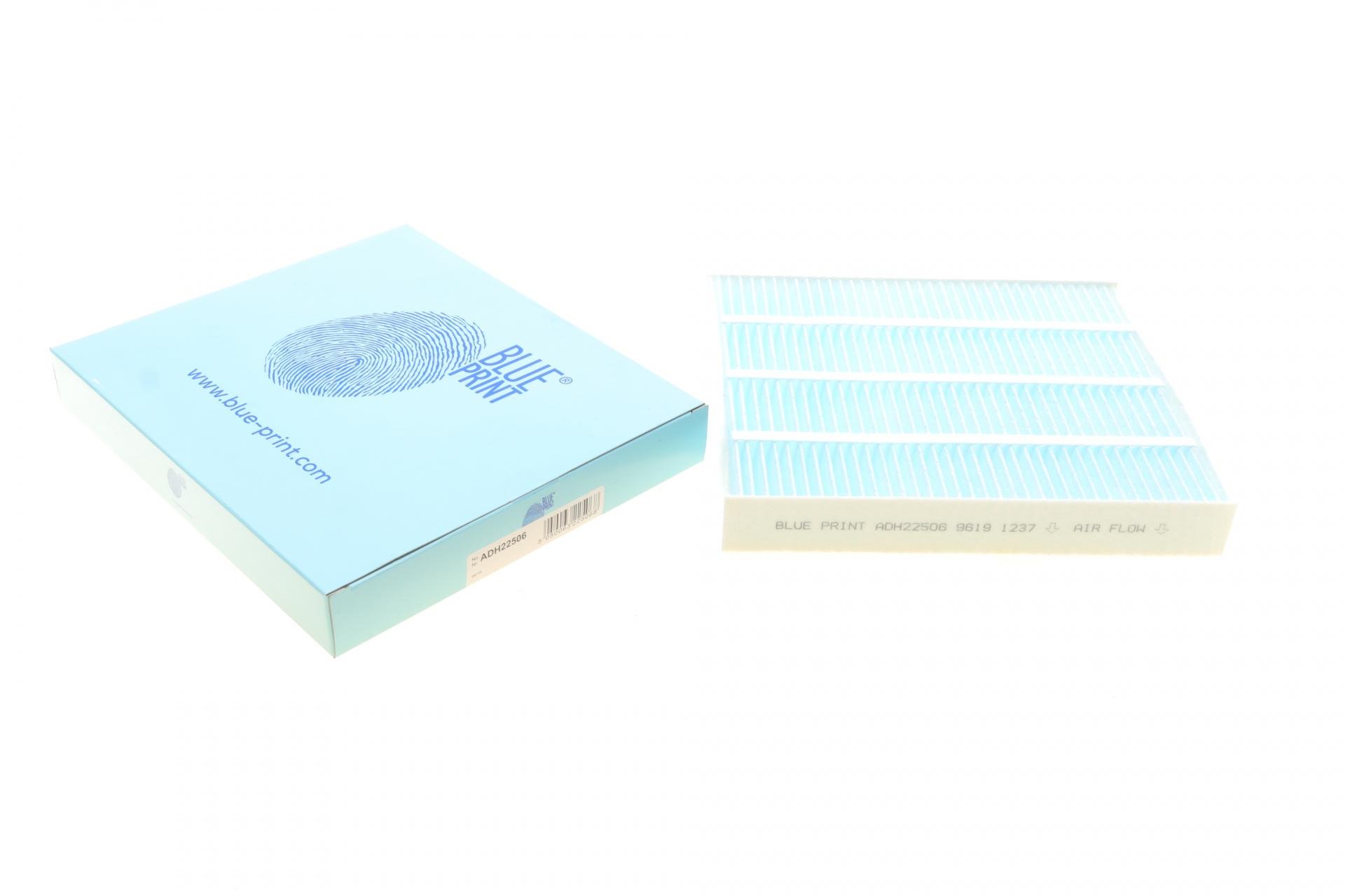 Фильтр салона BLUE PRINT для Honda Civic V-VI/CR-V I/Insight/Rover 400/45 1,0H-2,0D 94-06- (ADH22506)