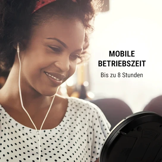 Портативний CD-програвач OneConcept CDC 100 MP3-CD РК-дисплей - фото 10