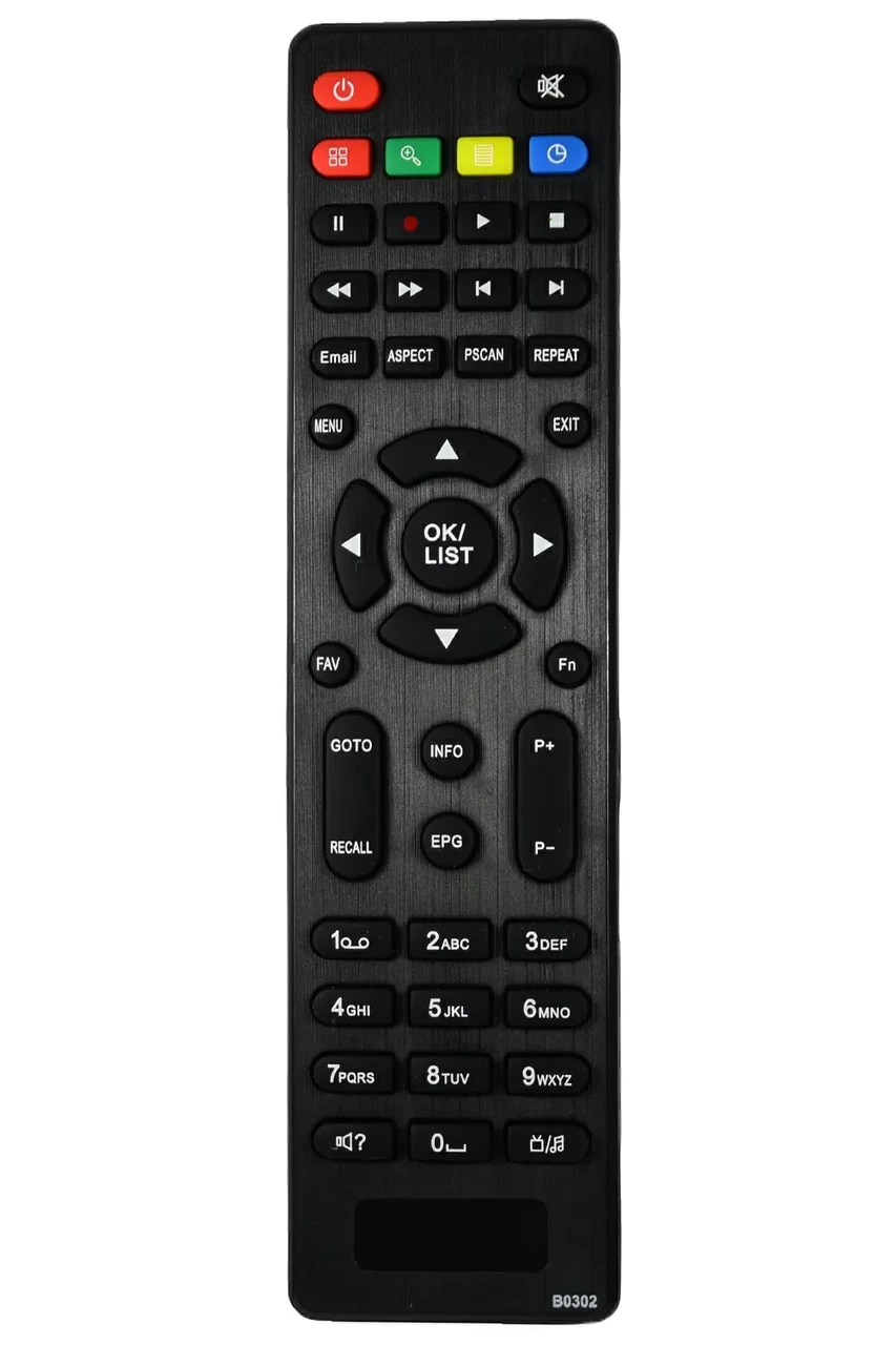 Пульт для DVB-T2 тюнера LUMAX B0302