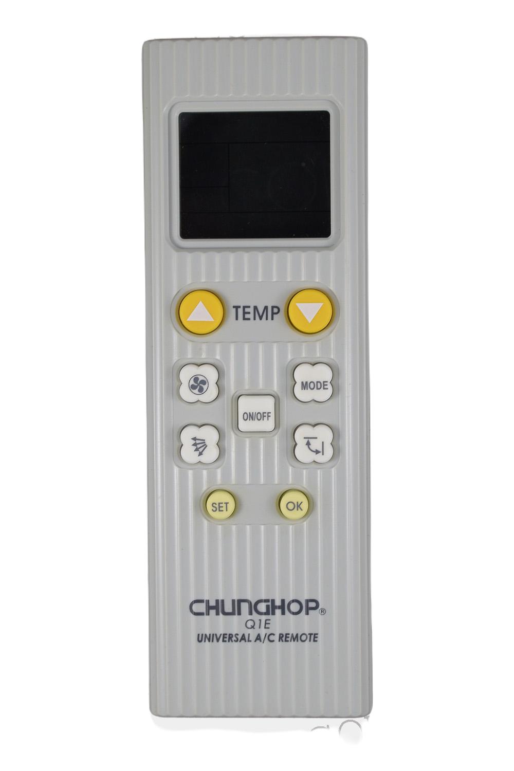 Универсальный пульт для кондиционера Chunghop Q1E (1565)