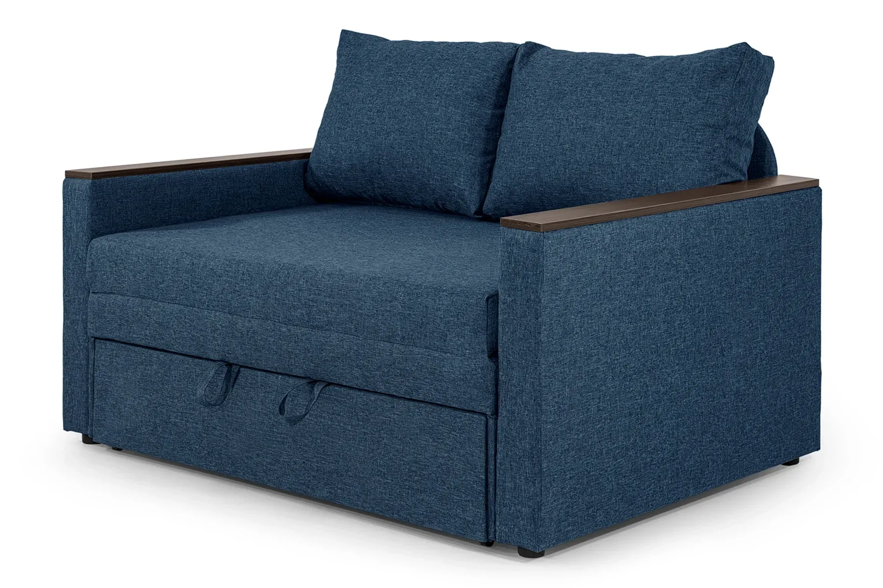 Диван Кубус-140 160х97 см Джинсовый (25484768)