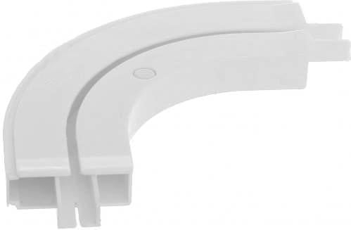 Поворот зовнішній EURO CONCEPT КСМ-1 до посиленого стельового карнизу Білий (26024295) Поворот зовнішній EURO CONCEPT КСМ-1 до посиленого стельового карнизу Білий (26024295)