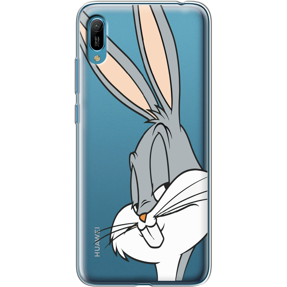 Чехол Boxface Huawei Y6 2019 Lucky Rabbit Прозрачный силикон (36451-bk81-36451)