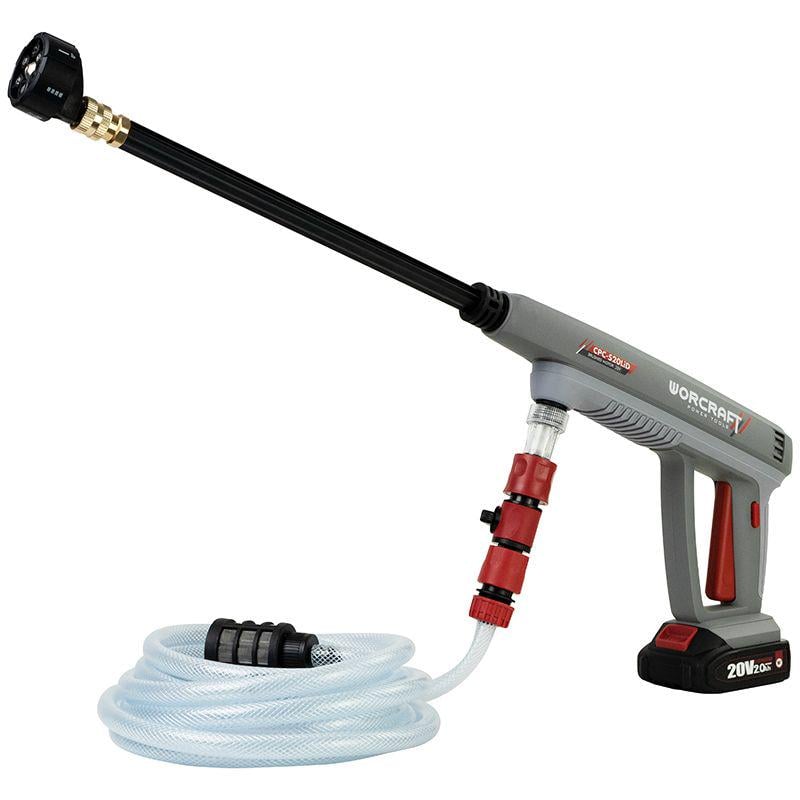 Мойка высокого давления аккумуляторная WORCRAFT CPC-S20LiD с АКБ 4А и ЗУ