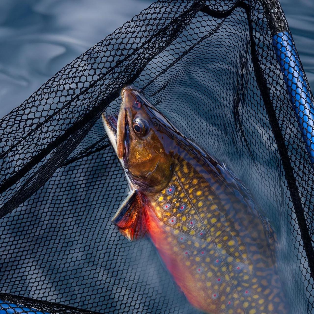 Сачок рибальський телескопічний 94х33 см Blue - фото 8