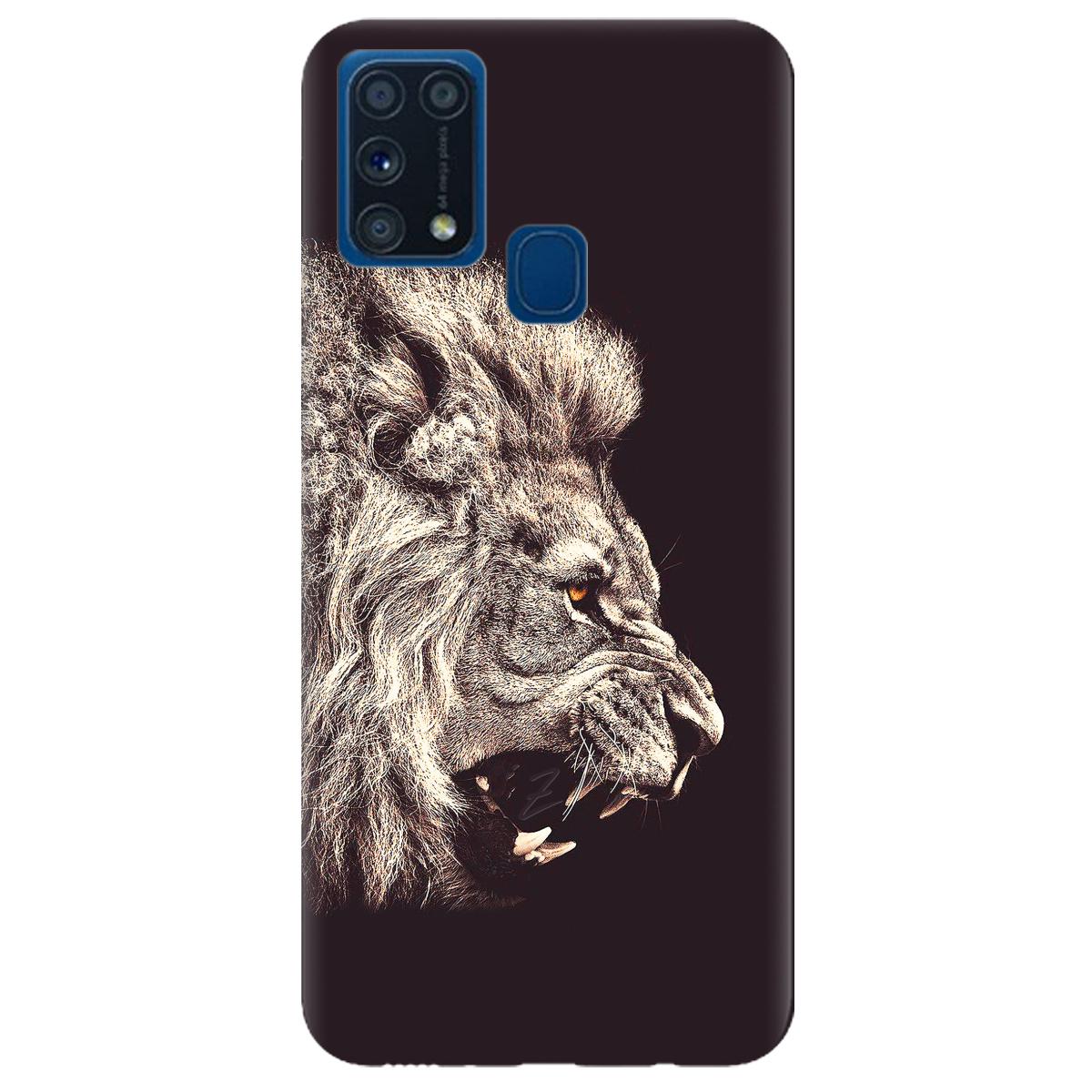 Силіконовий чохол Zorrov для Samsung Galaxy M31 - LION (14190040062097763)