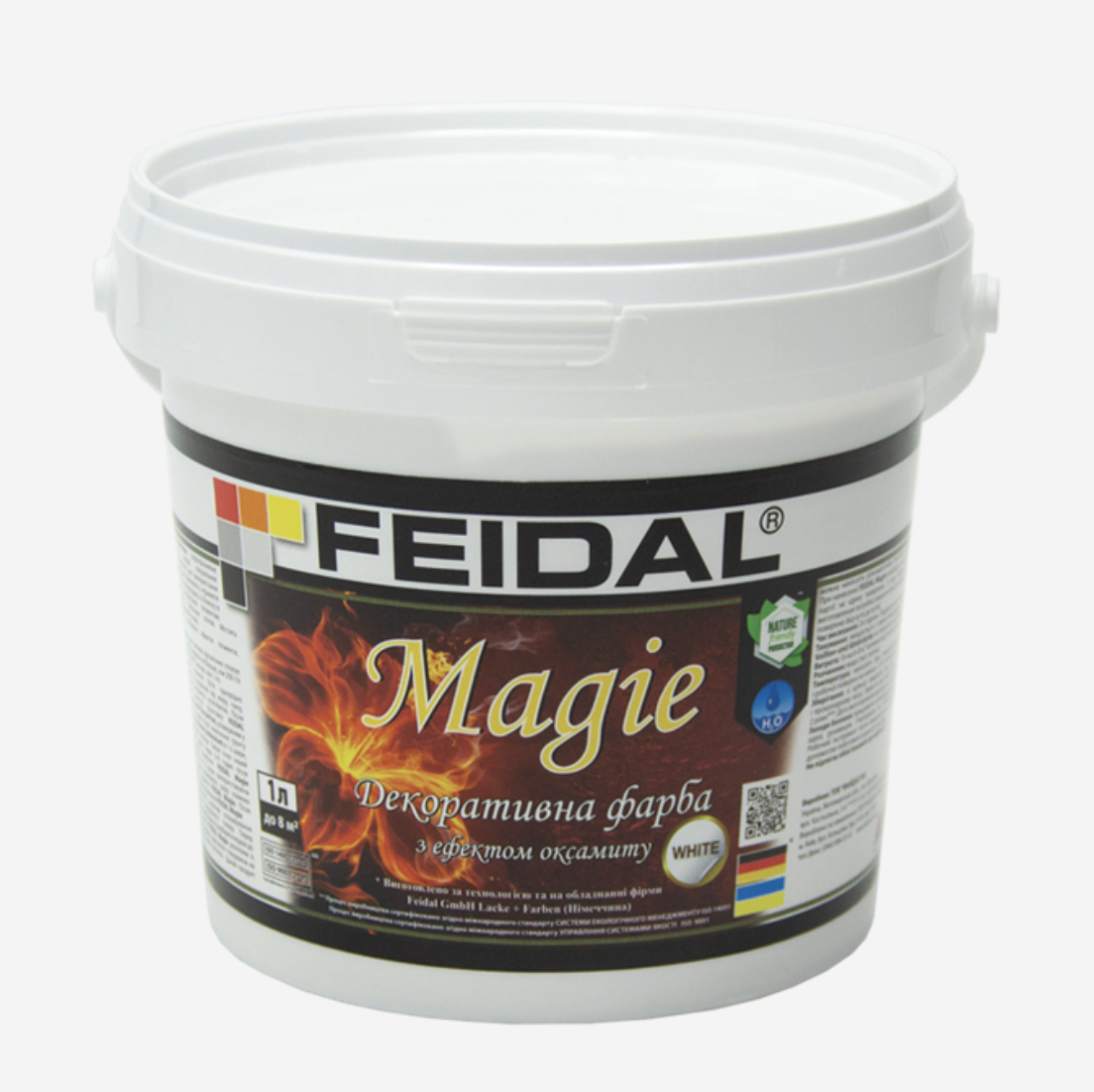 Краска декоративная Feidal Magie 1 л Белый (27582020)