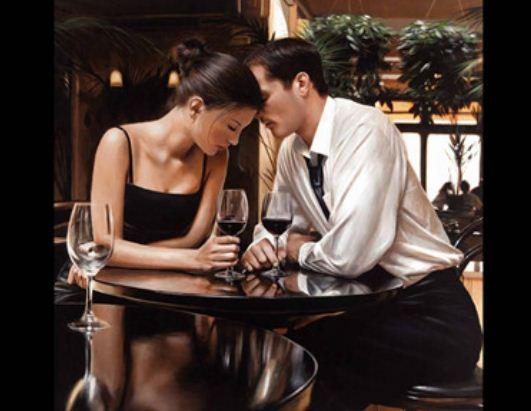 Картина по номерам Josef Otten Любовь Свидание 40х50 см в термопакете (3365RA_O-mt)