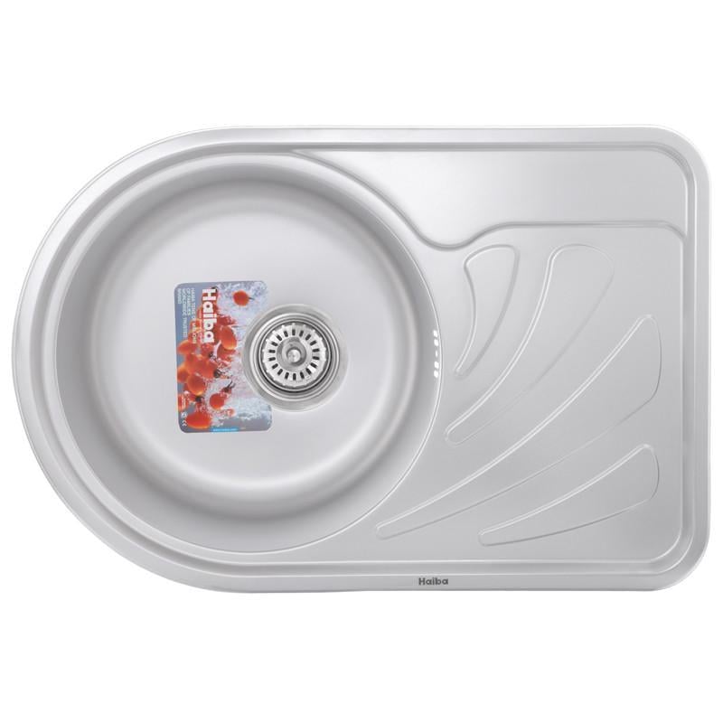 Мойка кухонная Haiba satin 67x44 см (HB0649)