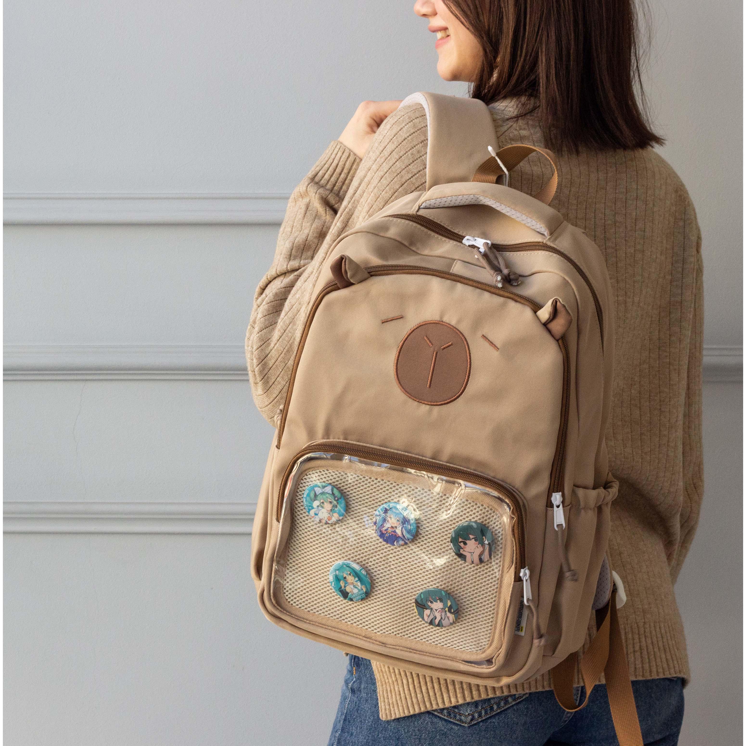 Рюкзак молодежный Capybara 45х31х13 см Светло-коричневый (ЦБ-00032200) Рюкзак молодежный Capybara 45х31х13 см Светло-коричневый (ЦБ-00032200)