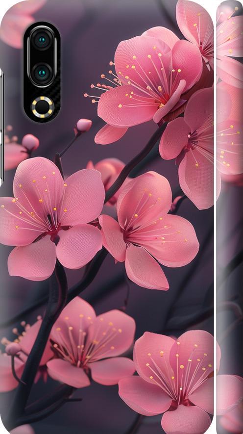 Чехол на Meizu 16S Пурпурная сакура (6075m-1701-42517)