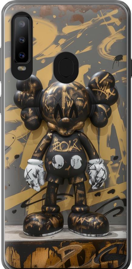 Чехол на Samsung Galaxy A8S Bronze kaws (6097u-1636-42517)